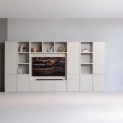 Woood Tv-opbergkast Meggy 160cm Grenen Dust