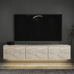 Arabic House Zwevend Tv-meubel Neon Illuminated look 160cm