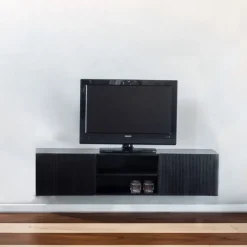 Giga Meubel Zwevend Tv-meubel Roman Zwart 150cm -