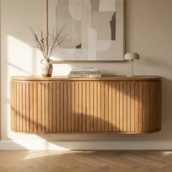Giga Meubel Zwevend Dressoir Minke Naturel 130cm - New